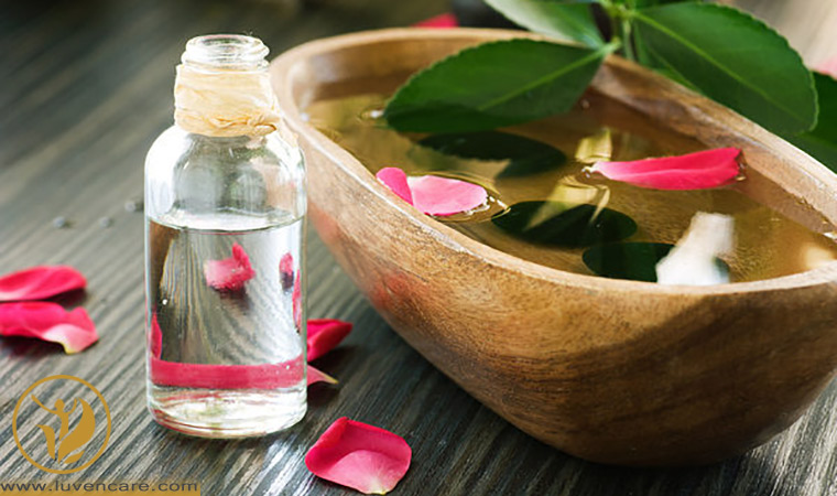 گلیسرین و گلاب برای جوش