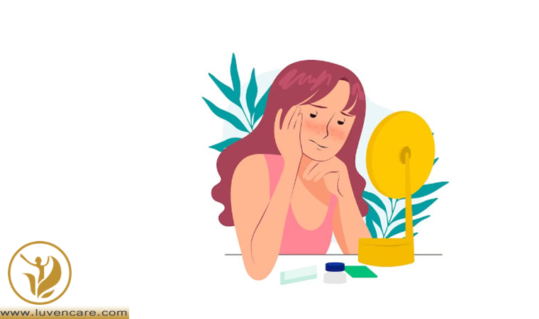 بیماری پوستی در نتیجه کاهش سیستم ایمنی